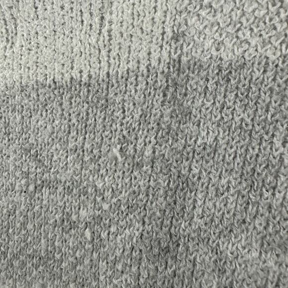 Jun & Ivy Gray Checkered Long Sleeve Open Front Knit Cardigan Size Medium - Picture 9 of 12